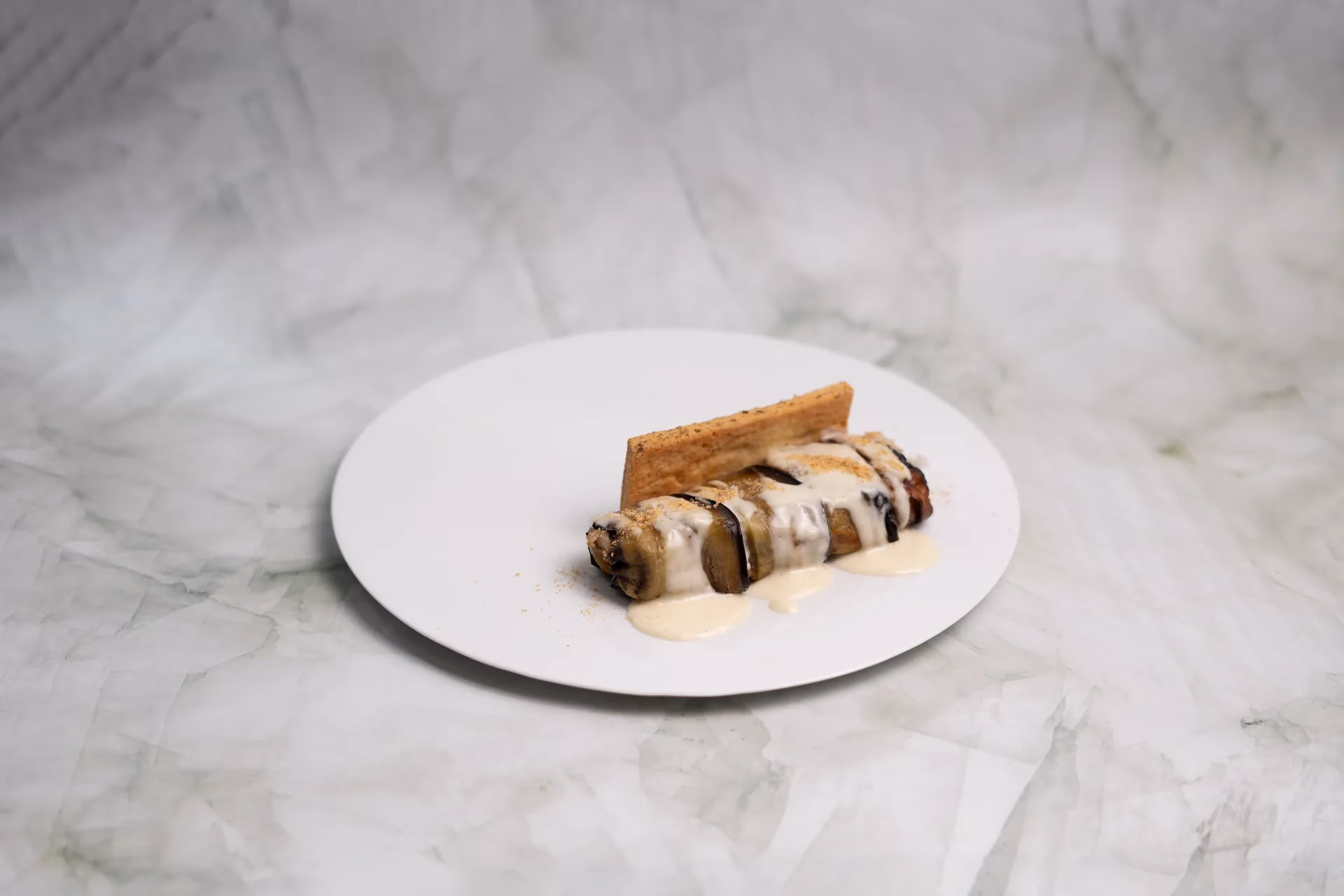 Involtino di melanzane arrosto Origini restaurant italien Paris